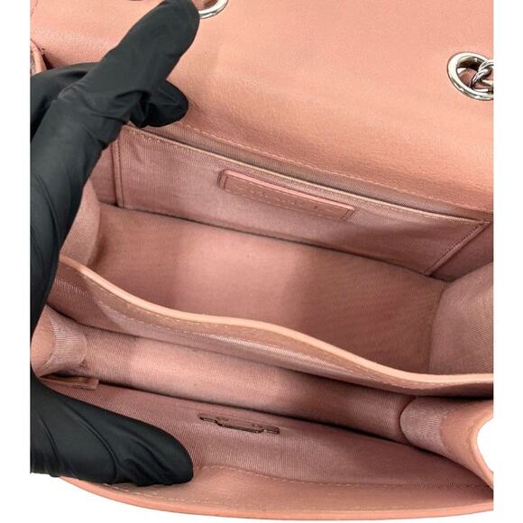 CHANEL Pink Chain Shoulder Bag A-A30110 - Picture 7 of 13